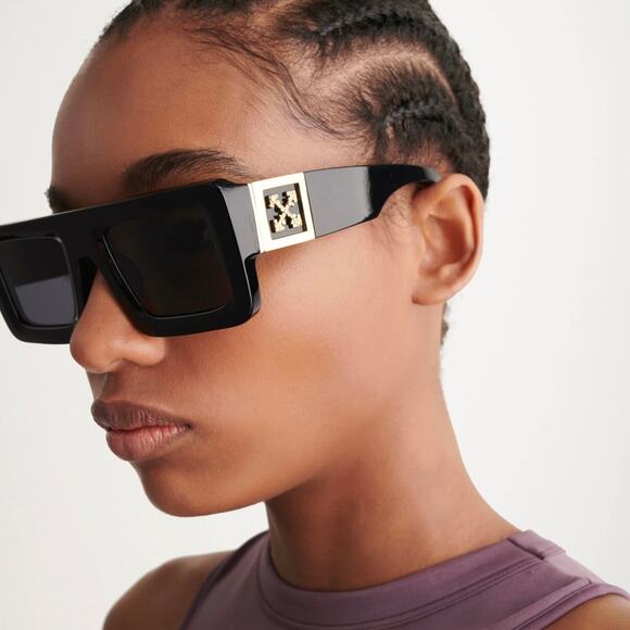 New, OFF-WHITE Sunglasses Leonardo OERI04 1007 Authentic - Picture 5 of 12